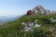 47 Sguardo indietro alla cima di Corna Piana